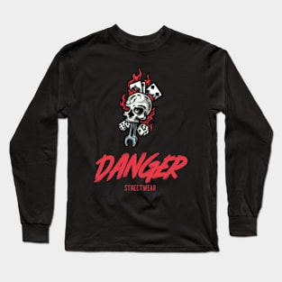 skull design Long Sleeve T-Shirt